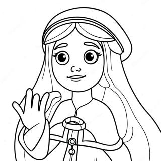 Elinor Wonders Why Coloring Page 57574-47858