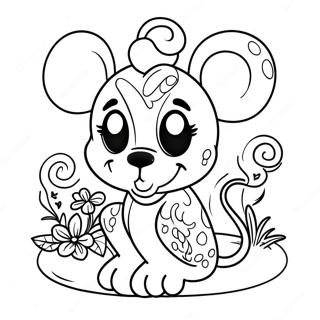 Disney Tattoo Coloring Page 57624-47904