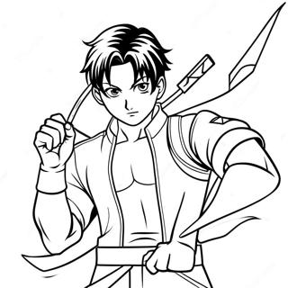 Shinji Ikari In Battle Coloring Page 57645-47928