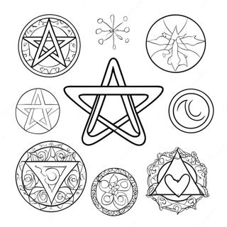 Wiccan Coloring Pages