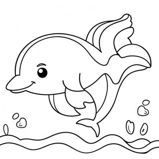 Barbie Dolphin Coloring Page 57664-47942