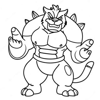 Incineroar Coloring Page 57674-47948