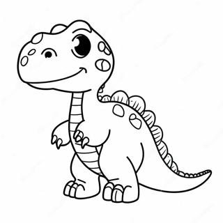 Colorful Dinosaur Alphabet Coloring Page 57695-47965