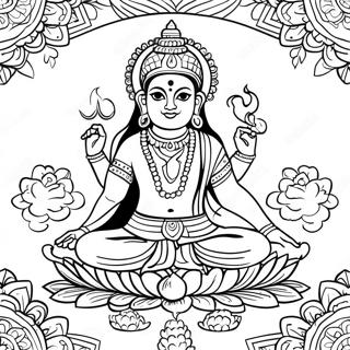 Hindu Coloring Page 57704-47971