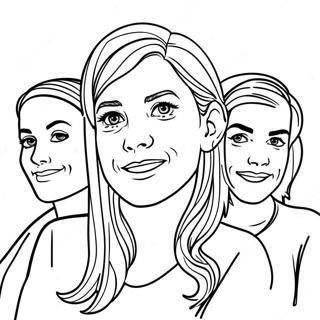 Rebecca Zamolo With Friends Coloring Page 57745-48009