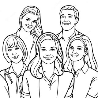 Rebecca Zamolo With Friends Coloring Page 57745-48012