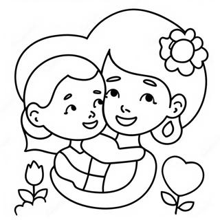 Mothers Day Coloring Page 57794-48039