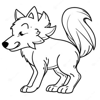 Wolf Sonic Coloring Pages