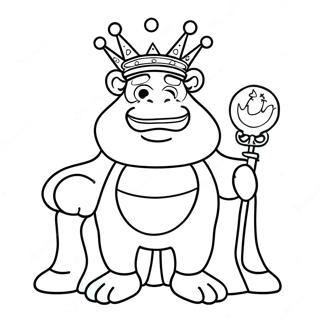 King Trollex Coloring Page 57834-48077