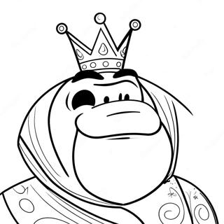 King Trollex Coloring Page 57834-48079