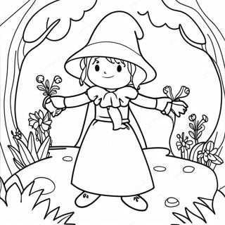 Strega Nona Magical Garden Coloring Page 57874-48114