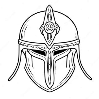 Brave Helmet Of Salvation Coloring Page 57885-48109