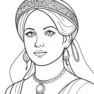 Turning Red Miriam Coloring Page 57894-48123