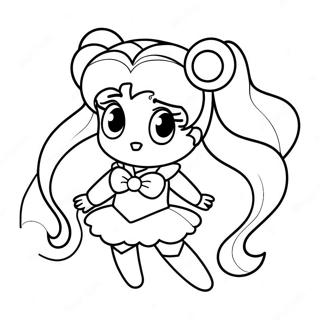 Chibi Sailor Moon Coloring Page 57914-48135