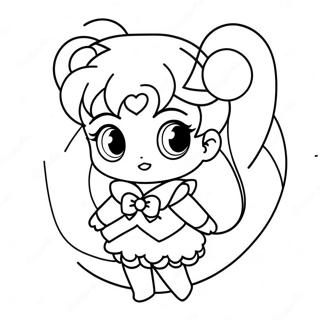 Chibi Sailor Moon Coloring Page 57914-48136