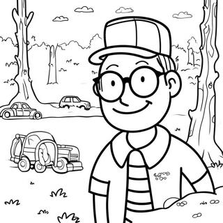 Where S Waldo Coloring Page 57934-48154