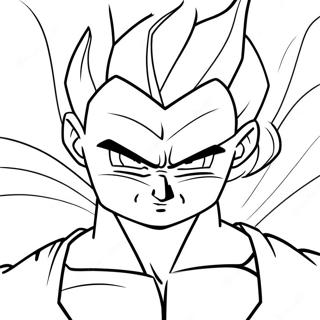 Gohan Super Saiyan 2 Coloring Page 57944-48146