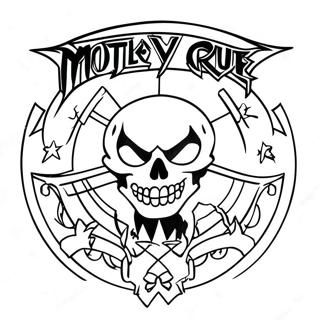 Motley Crue Coloring Pages