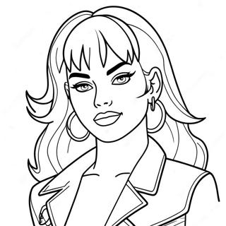 Jem And The Holograms Coloring Page 57975-48198