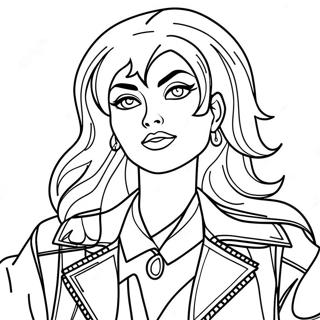 Jem And The Holograms Coloring Page 57975-48199