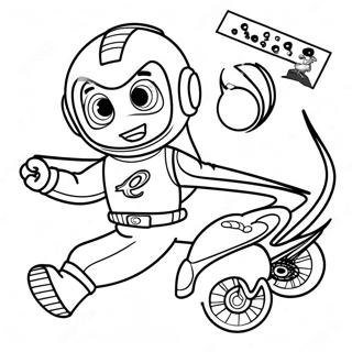 Ricky Zoom Coloring Page 57994-48203