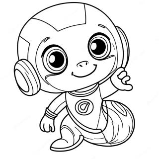 Ricky Zoom Coloring Page 57994-48204