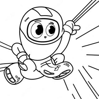 Ricky Zoom Racing Adventure Coloring Page 57995-48207