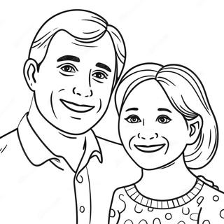 Mom And Dad Coloring Pages