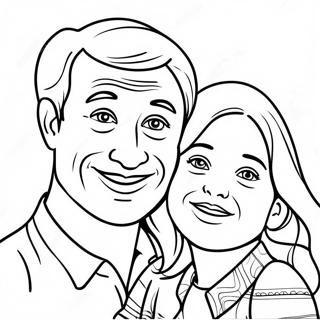 Happy Mom And Dad Coloring Page 58005-48210