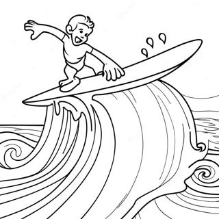 Surf S Up Coloring Page 58064-48255