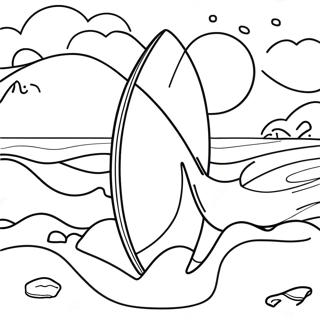 Surf S Up Coloring Page 58064-48256