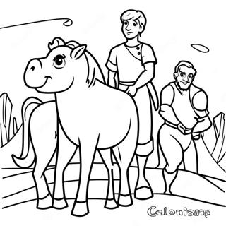 Quest For Camelot Coloring Page 58074-48271