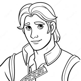 Flynn Rider Coloring Page 58094-48280