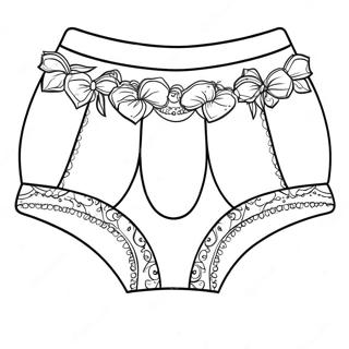 Underwear Coloring Pages