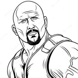 Stone Cold Steve Austin Coloring Page 58134-48314