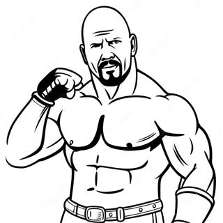 Stone Cold Steve Austin Coloring Page 58134-48316