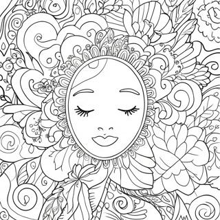 I Am Enough Affirmation Coloring Page 58154-48331