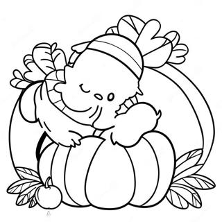 I Am Thankful For Friends Coloring Page 5815-4646