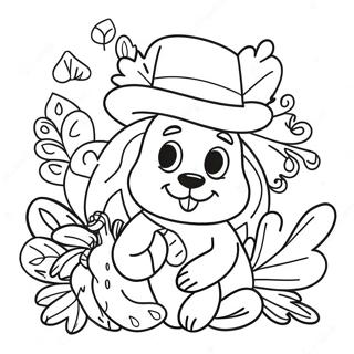 I Am Thankful For Friends Coloring Page 5815-4648