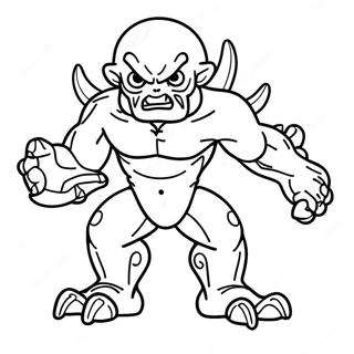 Monster Zero Coloring Page 58164-48338