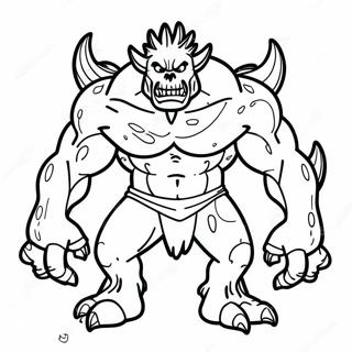 Monster Zero Coloring Page 58164-48340