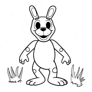 Creepy Shadow Bonnie Coloring Page 58195-48382