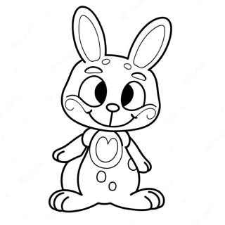 Creepy Shadow Bonnie Coloring Page 58195-48384