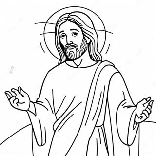 Jesus Performing Miracle Coloring Page 58205-48371