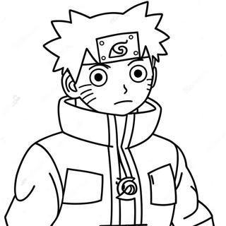 Naruto Among Us Character Coloring Page 58224-48387