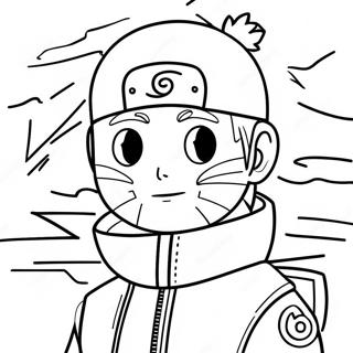 Cute Naruto Among Us Crewmate Coloring Page 58225-48397