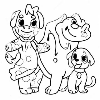 Ginger Foutley And Friends Coloring Page 58245-48408