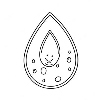 Raindrop Coloring Page 58284-48430