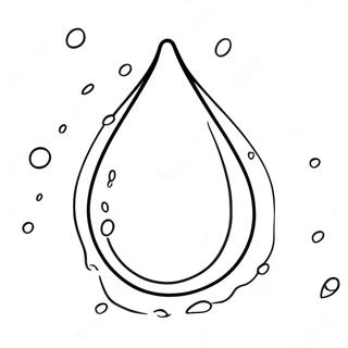 Raindrop Coloring Page 58284-48431