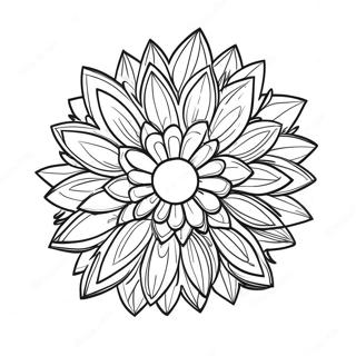 Sparkling Crystal Cluster Coloring Page 582-467